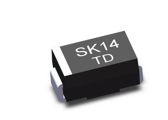 SK14 SMD Dioda Schottky'ego Barrier 1a 40v SMA Prostownik mocy Schottky do montażu powierzchniowego